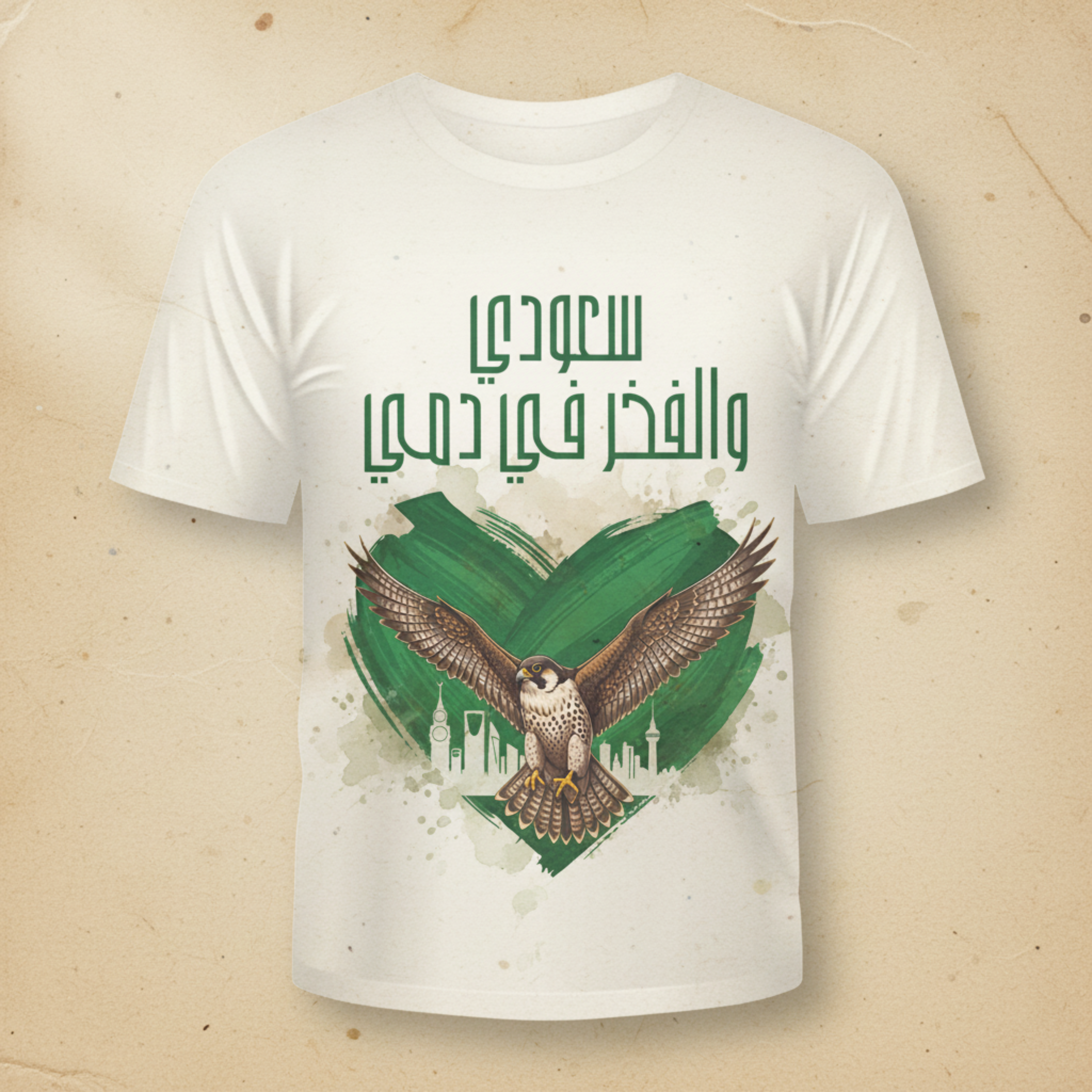 تيشيرت سعودي والفخر في دمي